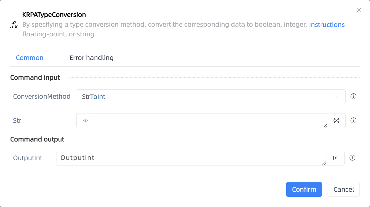 KRPATypeConversion