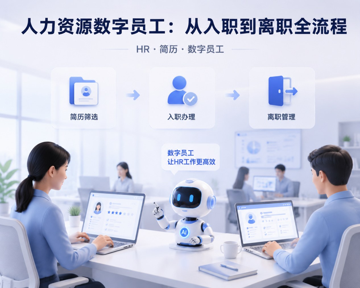 人力资源数字员工:从入职到离职全流程