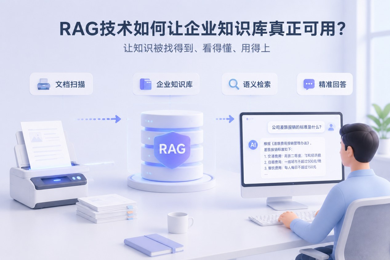 RAG技术如何让企业知识库真正可用?