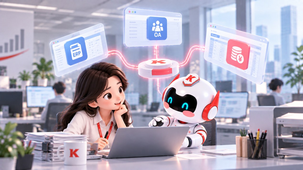 企业级智能体怎么接入ERP、OA和财务系统?